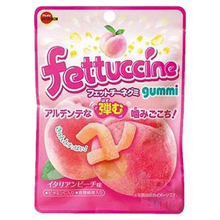 松贝日本进口零食BOURBON布尔本果汁橡皮长条软糖50g儿童果汁推荐