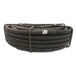 疏通机弹簧16毫米加粗加密加硬通下水道钢丝管道疏通器配件软轴簧