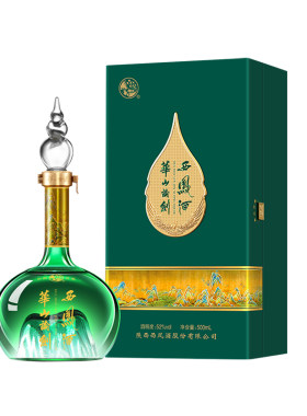 华山论剑西凤酒52度艺术版绵柔凤香型白酒中秋送礼送长辈500mL