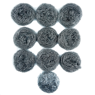 不锈钢丝球刷锅洗碗清洗球不掉丝刷锅球厨房不锈钢家用球刷清洁球