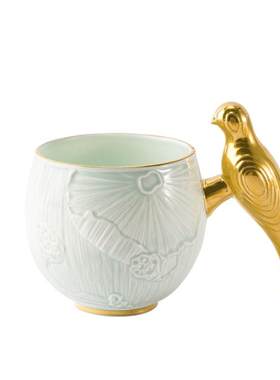 玛戈隆特新品福德莲生细瓷茶杯