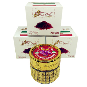 现货 迪拜原装进口正品伊朗特级藏红花西红花番红花 5g金色礼盒装