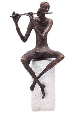 阿斯蒙迪进口原创青铜人物雕塑