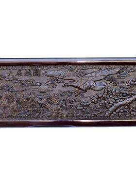 大展宏图茶匾普洱茶雕居家装饰品