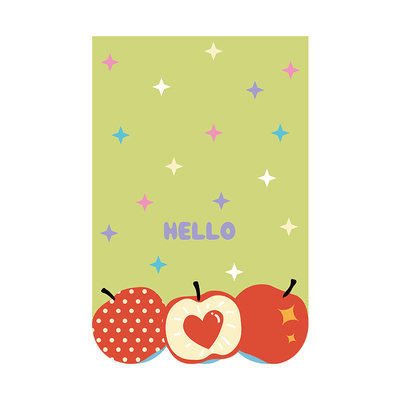 momosrug星芒苹果梨门帘遮挡帘厨房防油烟半帘卧室免打孔隔断帘子