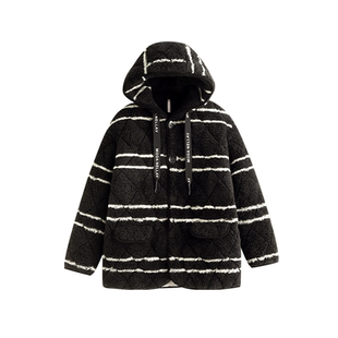 悦内睡衣女款秋冬季冬款冬天珊瑚绒三层加厚夹棉加绒家居服可外穿