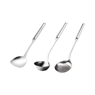 【自营】双立人不锈钢锅铲汤勺漏勺漏瓢漏勺家用厨房炊具过滤网勺