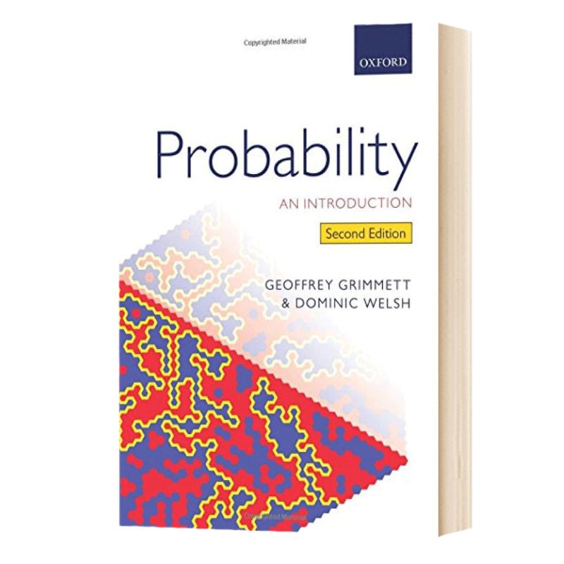 概率 导论 英文原版 Probability 英文版 Geoffrey Grimmett，Dominic Welsh 全英文版进口原版英语书籍