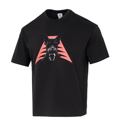 阿迪达斯短袖男篮球透气圆领T恤