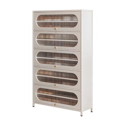 铁皮鞋架悬停盖板大容量多层鞋柜