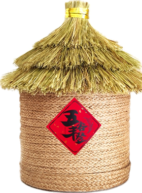 五谷丰登吉祥粮仓传统乔迁摆件