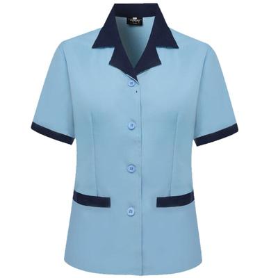 客房套装厂服夏季薄款长袖保洁员