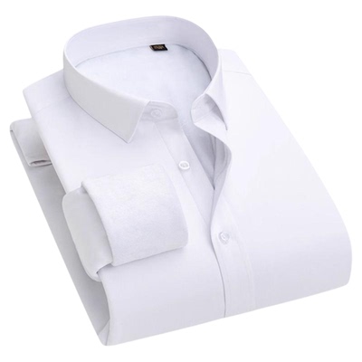 【杉杉官方】新款加绒自发热衬衫