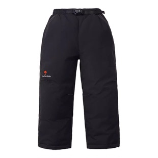 东北哈尔滨极寒加厚儿童羽绒裤超厚保暖宽松零下40度防寒工装裤潮