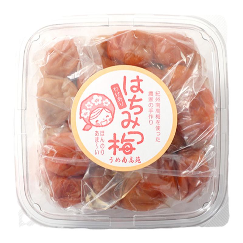 日本直邮和歌山手信南高苑纪州南高梅蜂蜜梅1KG*2盒家庭装盐分8%