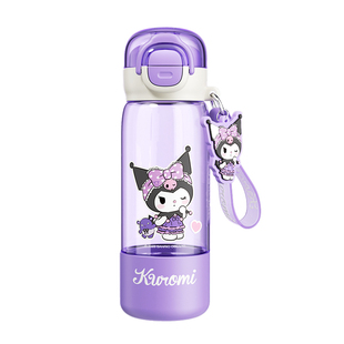 三丽鸥库洛米儿童水杯上学专用杯子2025新款夏天小学生女生吸管杯