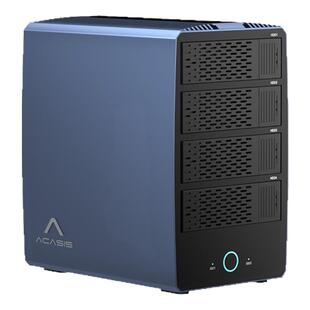 阿卡西斯阵列柜3.5移动硬盘盒子6盘位混合矩阵磁盘SATA串口M2高速