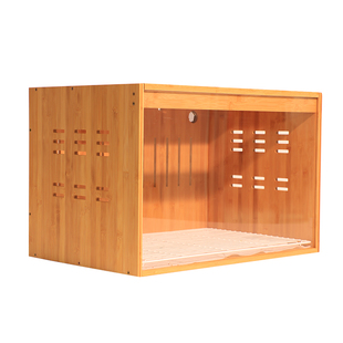 鹦鹉保温箱楠竹芦丁鸡繁殖幼鸟专用饲养箱育雏恒温鸟笼子过冬神器