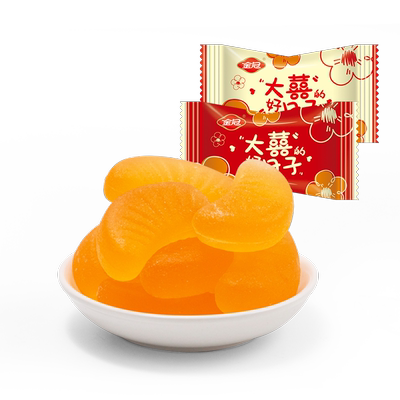 金冠大喜的日子橙汁软糖结婚喜糖