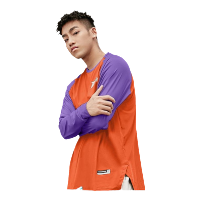 美式篮球运动长袖t恤训练投篮服