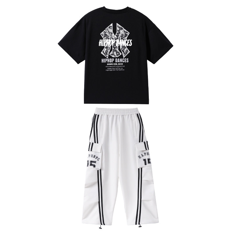 儿童街舞潮服六一小学生班服男童