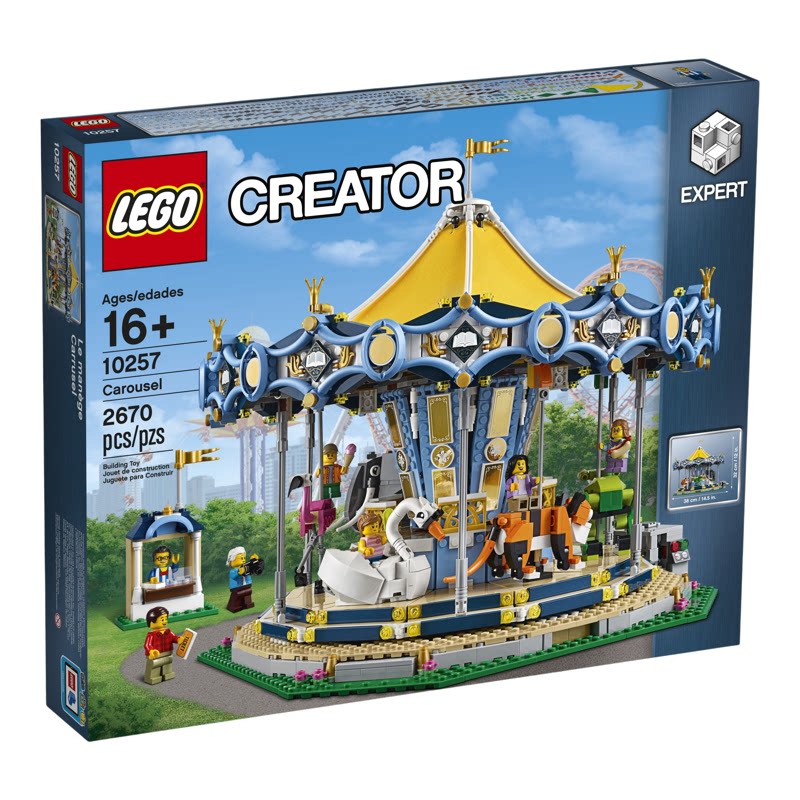 Lego乐高10257 LED普通塑料积木