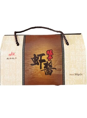 威海荣成特产蠓子虾酱特产渔家乐海虾海鲜虾酱300g*2瓶炒鸡蛋