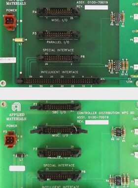 AMAT 应用材料 0100-70019 控制器分配 PCB 批量 2 件 工作