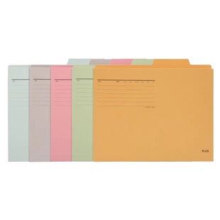 PLUS普乐士FL-061IF A4文件夹 单片夹 再生纸夹 纸质报告夹 包邮
