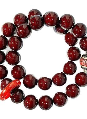 天然菩提根手串双圈盘玩佛珠男女