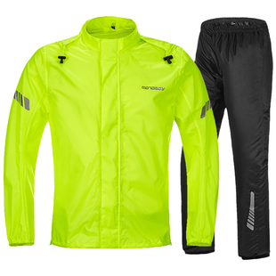 pole电动摩托车雨衣雨裤套装分体男女式外卖单人加厚防水骑行雨披