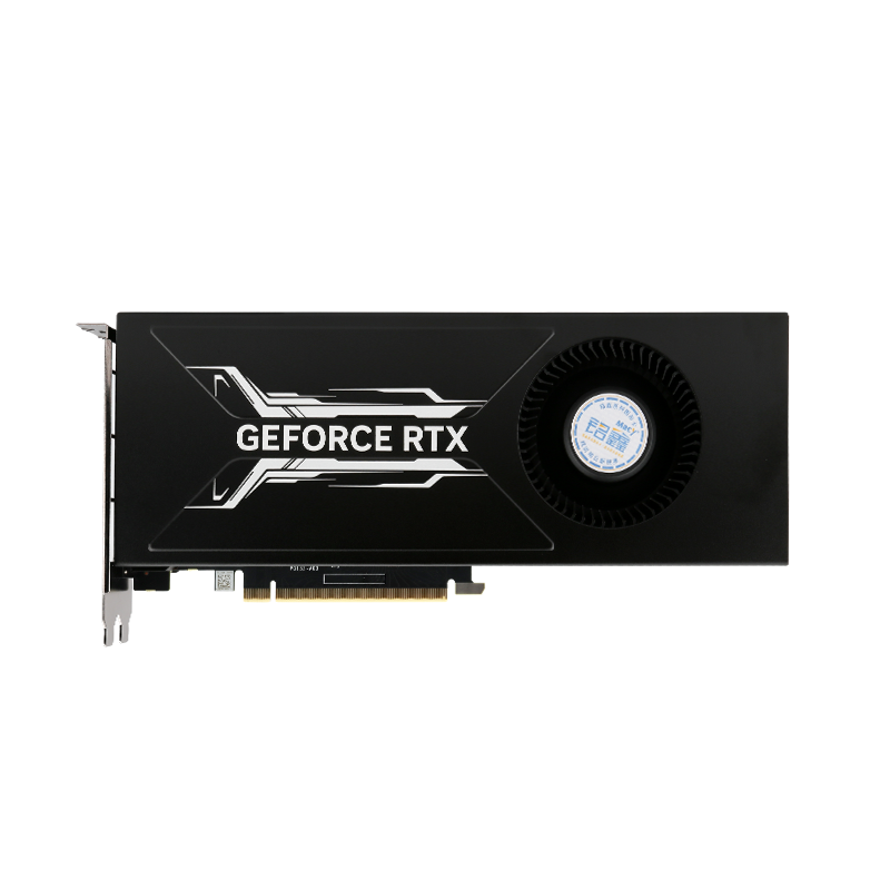 铭鑫NVIDIA RTX3090 3080ti公版单涡轮AI深度学习GPU运算加速卡