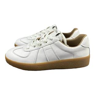 德训鞋女高档里外全皮极简小白鞋女2025新款夏季舒适板鞋女休闲鞋