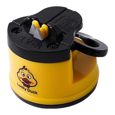 小黄鸭快速磨刀神器磨刀石带吸盘