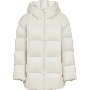 Vero Moda羽绒服2025冬季新款90白鸭绒轻羽连帽羽绒服325423013