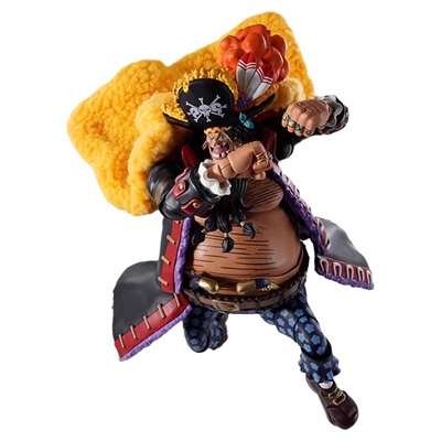 有货 万代 SHF 海贼王 黑胡子 马歇尔D提奇 四皇 可动手办