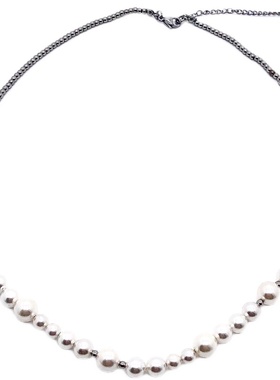 小鬼王琳凯同款国潮拼接男女珍珠