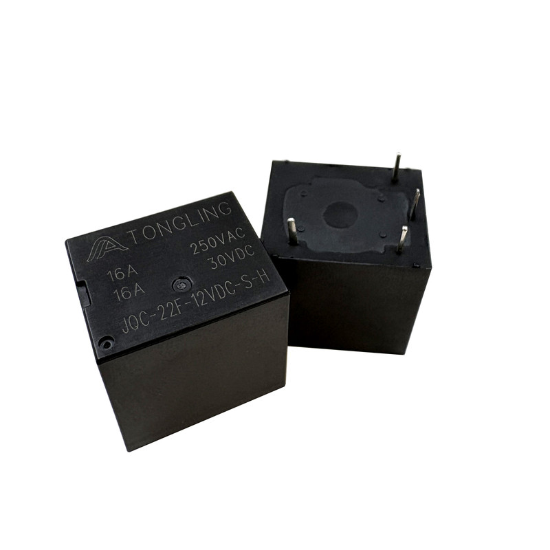 22F 24V大功率继电器4脚 5脚15A 16A 小型控制板5V 12V 20A
