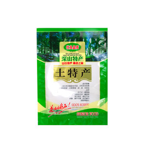 土特产香菇笋尖黑木耳茶树菇花菇袋子包装袋子500g一斤拉链自封袋