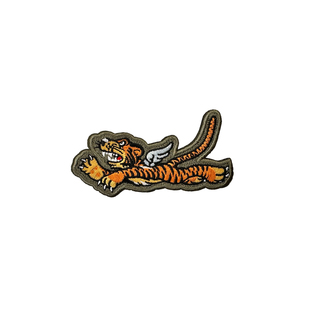 飞虎队Flying Tigers刺绣章二战纪念徽章背包背心魔术贴纪念章
