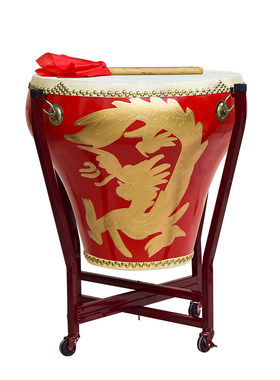 花盆鼓头层牛皮专业京剧戏剧