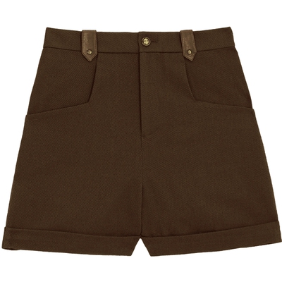 商场同款复古显瘦短裤MSLAN