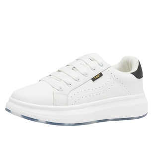 Lee鞋子男女2025秋冬款男鞋厚底增高百搭小白鞋男士真皮休闲板鞋