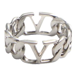 [礼物][线上限定]华伦天奴VALENTINO男士VLOGO SIGNATURE戒指