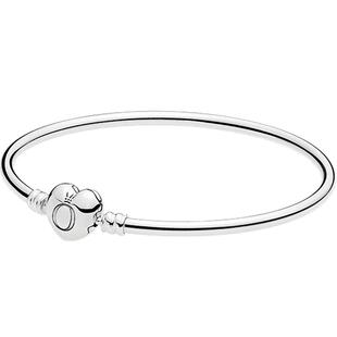 [新年礼物]Pandora潘多拉标志心形链扣手镯爱心经典百搭