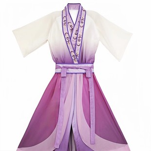 儿童古典舞蹈服蹴鞠图演出服中国风民族舞汉服飘逸新款团体演出服