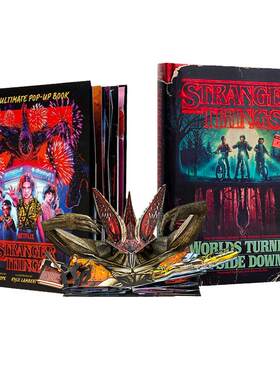 【自营】怪奇物语设定集 Stranger Things 霍金斯中学年册图解 官方幕后指南集锦资料集 网飞奇幻美剧 英文原版 怪奇物语