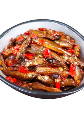 黄四娘湖南特产火培鱼香辣小鱼仔