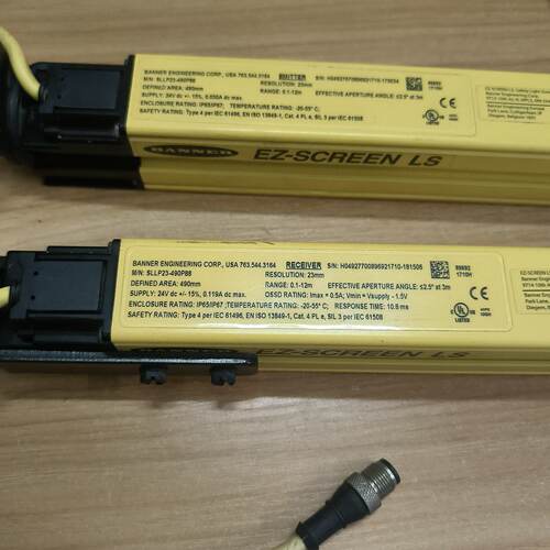 议价Banner邦纳安全光幕 SLLP23-490P88，实物拍