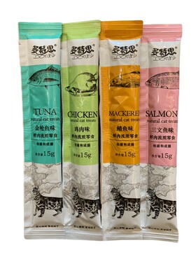 多特思猫条零食营养补水罐头整箱